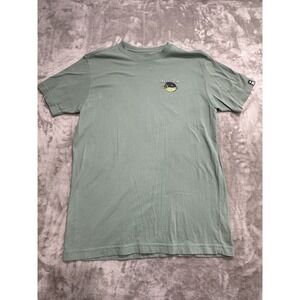 Salty Crew T-Shirt Men's Size Medium Green Short Sleeve Crew Neck Blowfish EUC